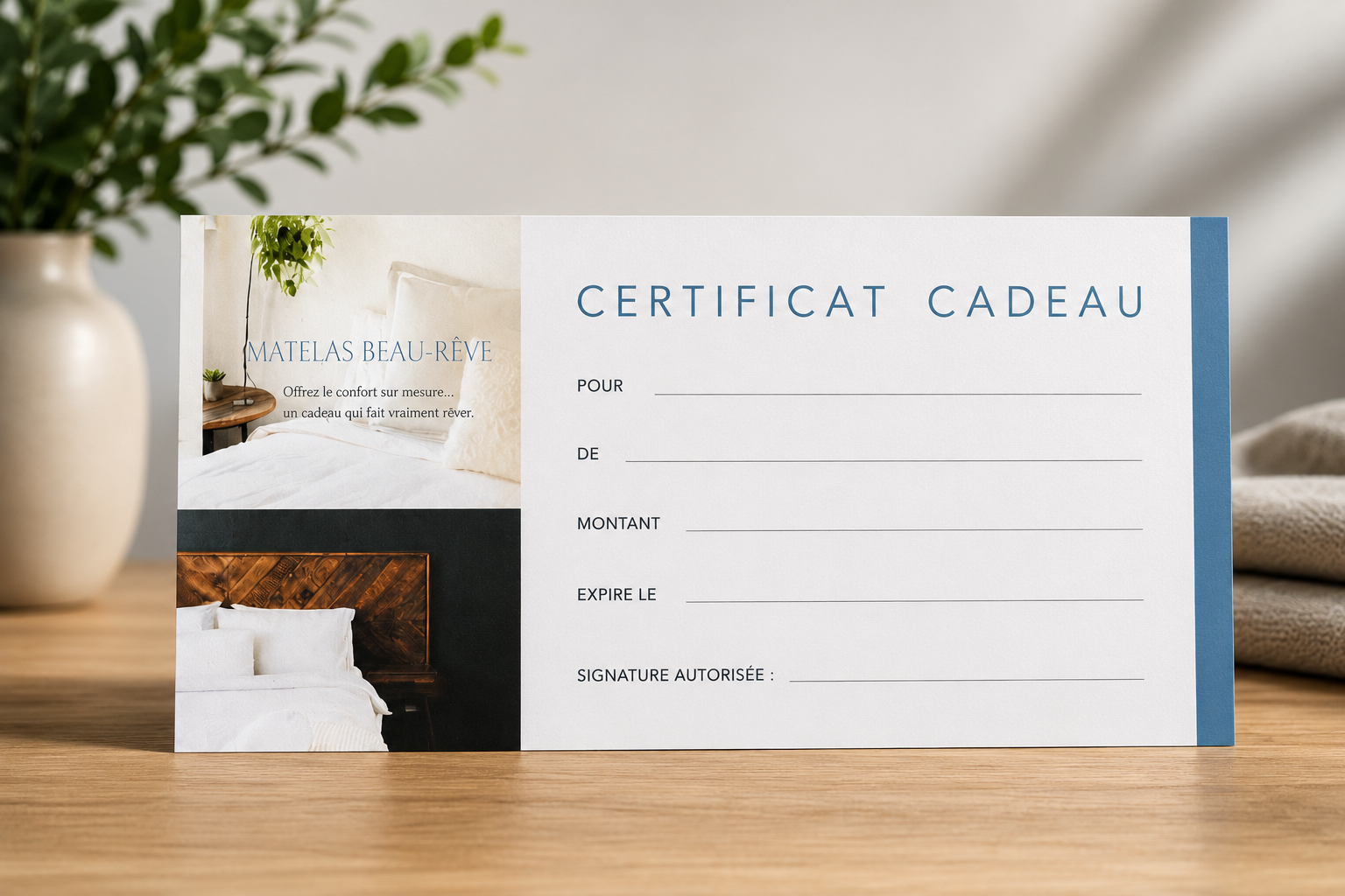 Certificats cadeaux